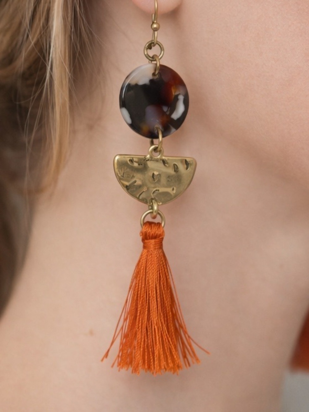 😍CLEARANCE -  JOE FRESH  3 Tier Bohemian Tassle Fashion Earrings NWT